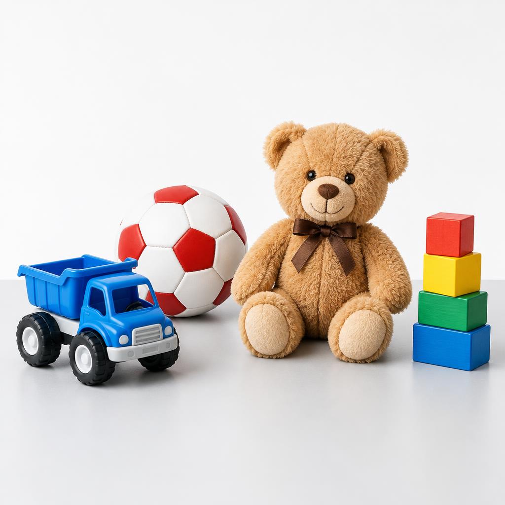 Illustrative toys product assortment
